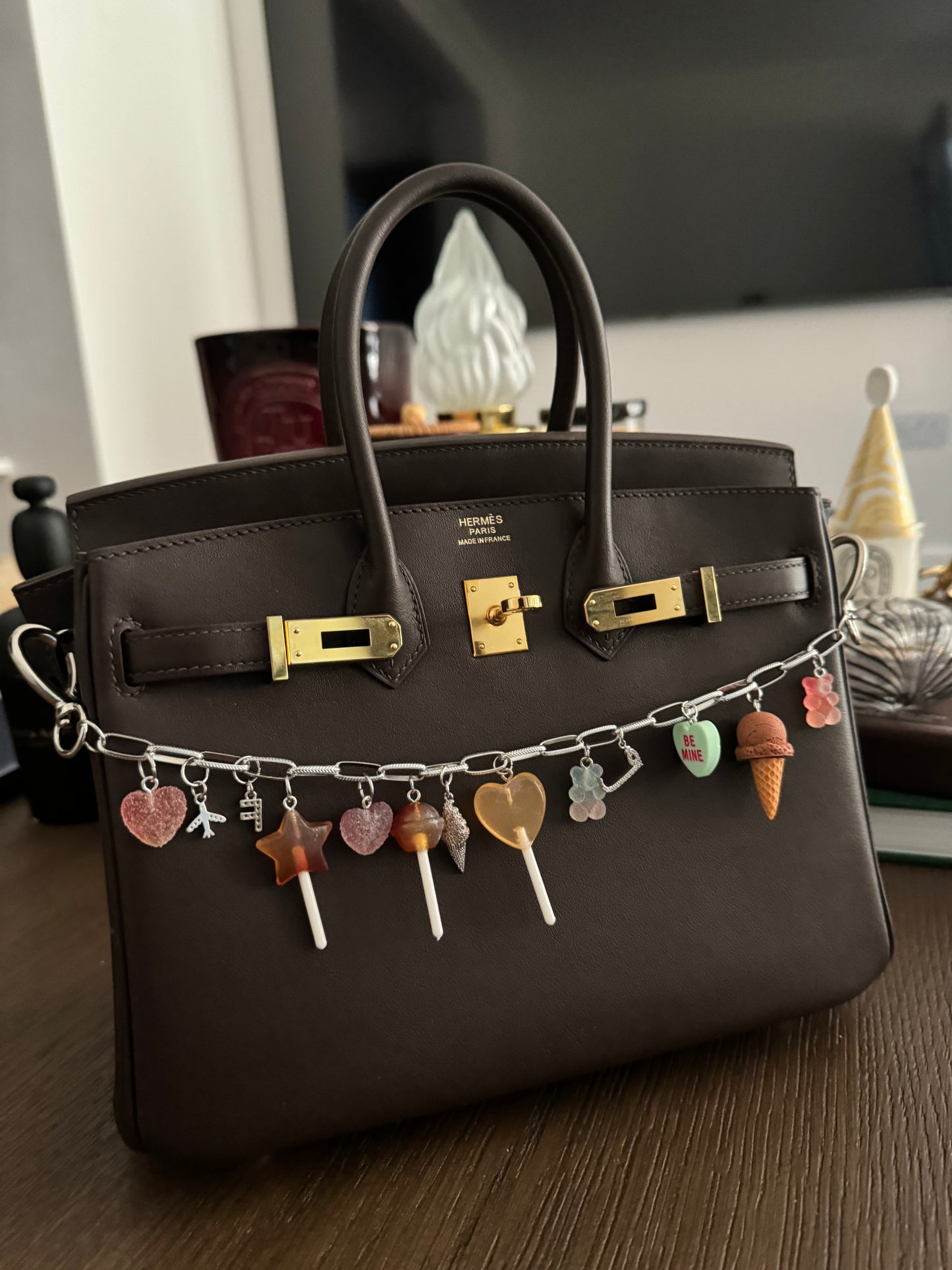 Bling Bomb Chain Charm