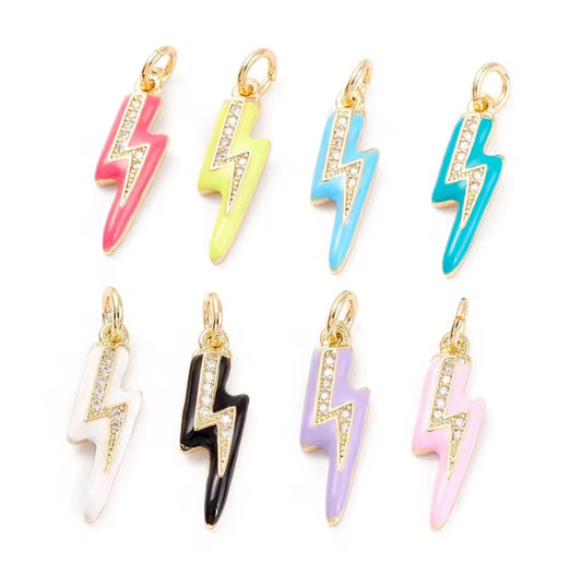 Lightning Bolt Charm